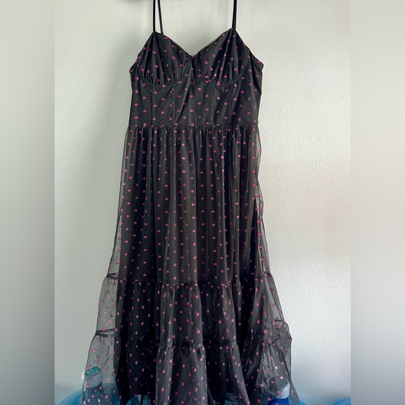 Betsey Johnson Lip Print Dress - Picture 1 of 6